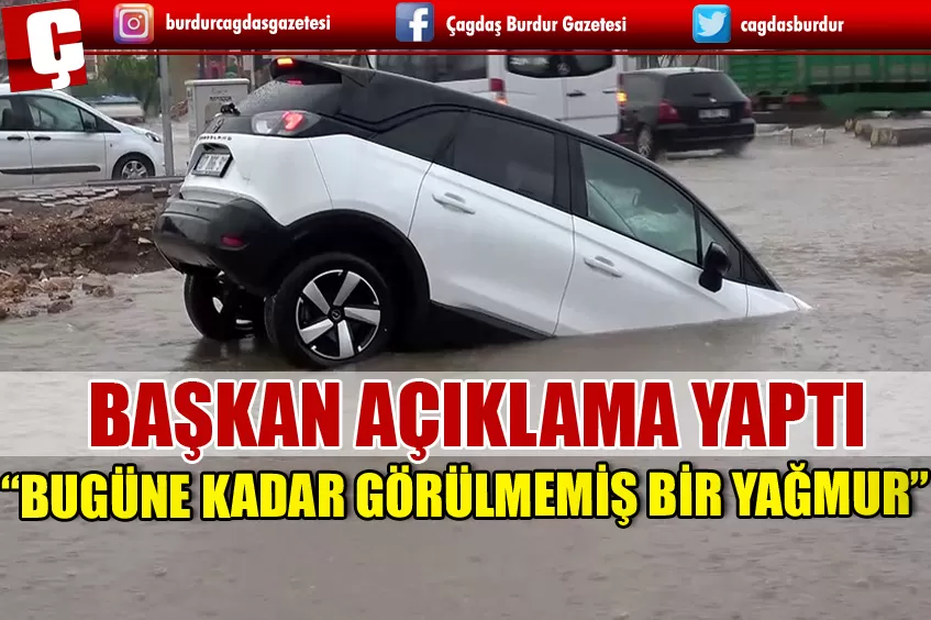 ANTALYA’DA BUGÜNE KADAR GÖRÜLMEMİŞ BİR YAĞMUR YAĞDI