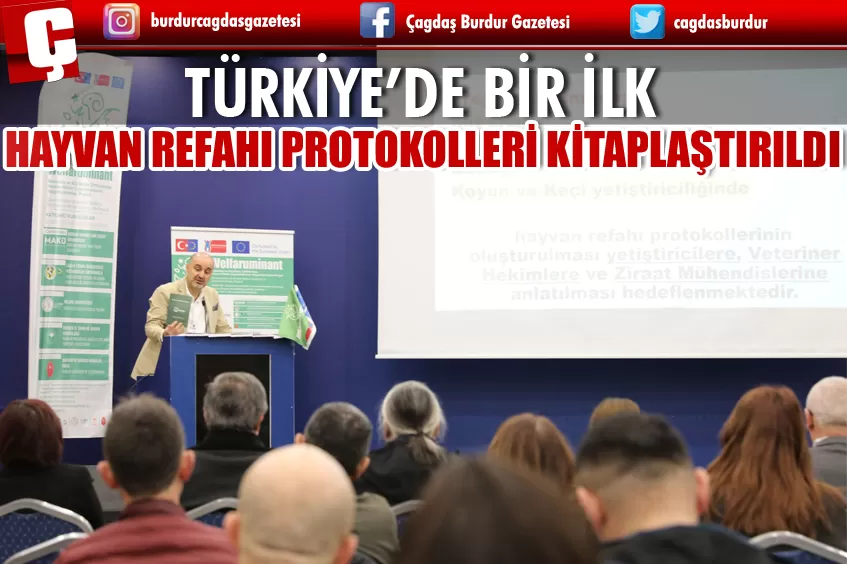 TÜRKİYE’DE İLK DEFA HAYVAN REFAHI PROTOKOLLERİ KİTAPLAŞTIRILDI