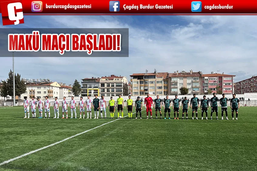 MAKÜ SPOR SAHAYA ÇIKTI İLK 11 BELLİ OLDU 