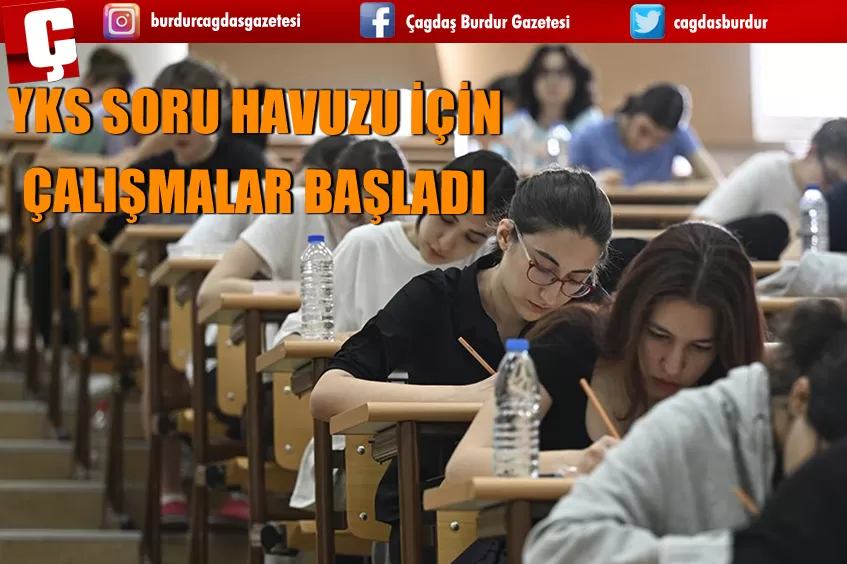 YKS SORU HAVUZU İÇİN ÇALIŞMALAR BAŞLADI 