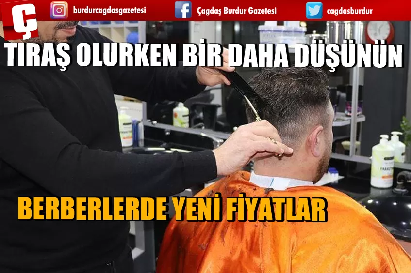 BERBER FİYATLARI GÜNCELLENDİ 