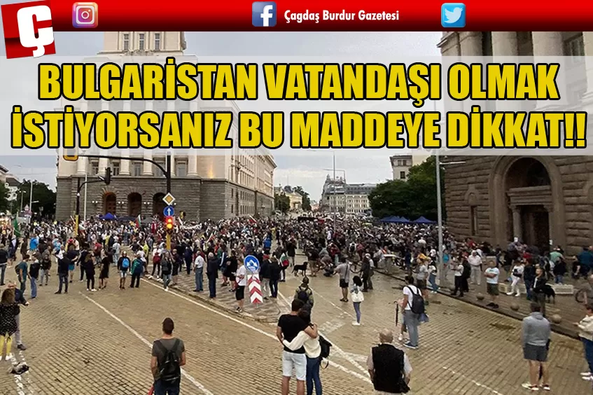 BULGARİSTAN VATANDAŞLIĞI ALMAK İÇİN BULGARCA BİLME ŞARTI GELİYOR