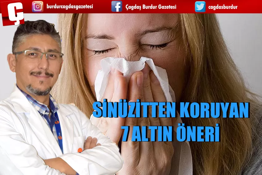 KIŞ AYLARINDA SİNÜZİTTEN KORUYAN 7 ALTIN ÖNERİ