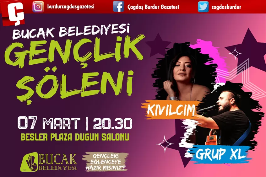 BAŞKAN ÜNAL’DAN BUCAK GENÇLİK ŞÖLENİ KONSERİNE DAVET