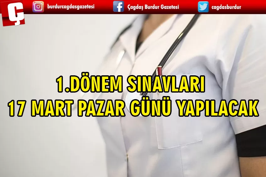 2024-TUS VE STS TIP DOKTORLUĞU 1.DÖNEM SINAVLARI 17 MART PAZAR GÜNÜ YAPILACAK