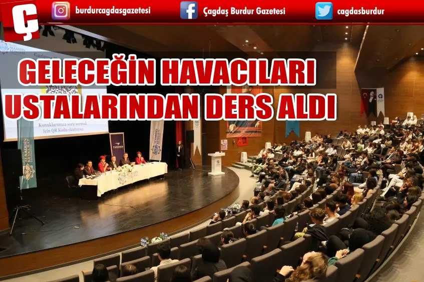 GELECEĞİN HAVACILARI USTALARINDAN DERS ALDI