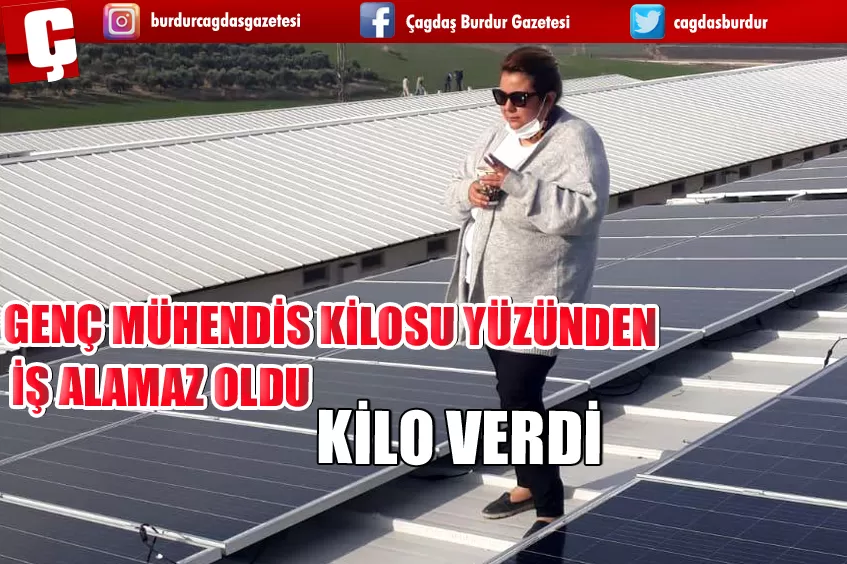 GENÇ MÜHENDİS KİLOSU YÜZÜNDEN İŞ ALAMAZ OLDU, KİLO VERDİ 