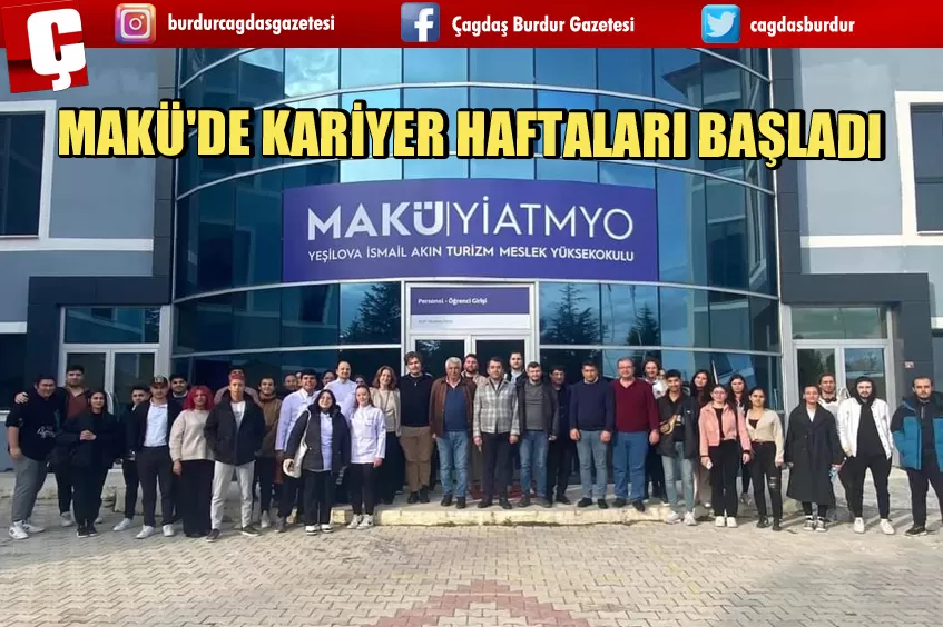 MAKÜ'DE KARİYER HAFTALARI BAŞLADI 