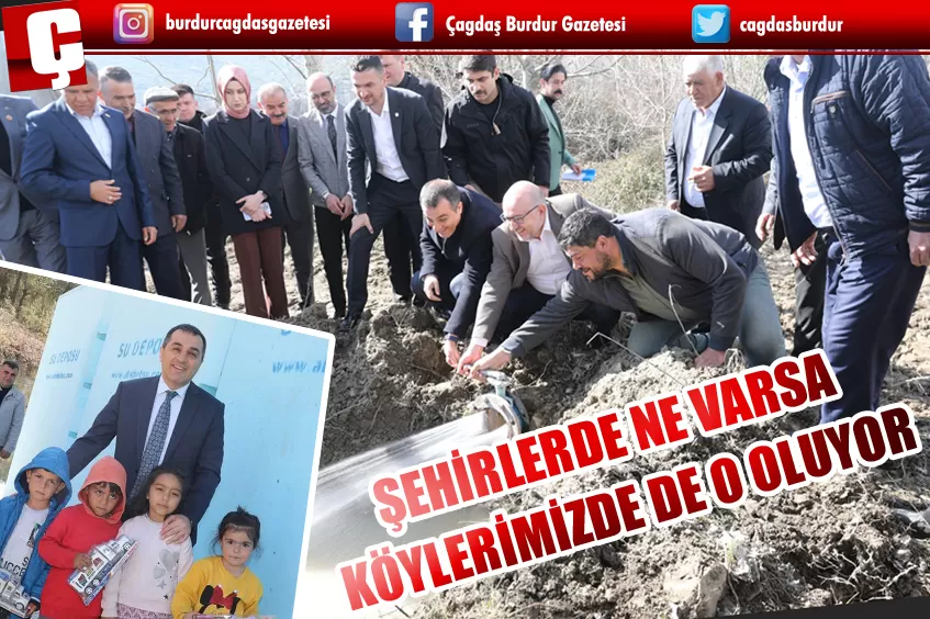 ŞEHİRLERDE NE VARSA KÖYLERİMİZDE DE O OLUYOR