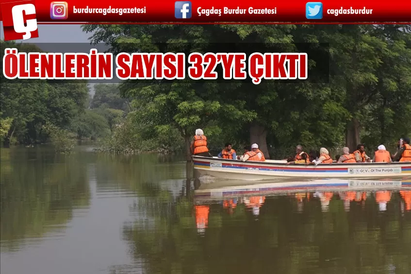 YAĞIŞLARIN YOL AÇTIĞI AFET VE KAZALARDA ÖLENLERİN SAYISI 32'YE ÇIKTI