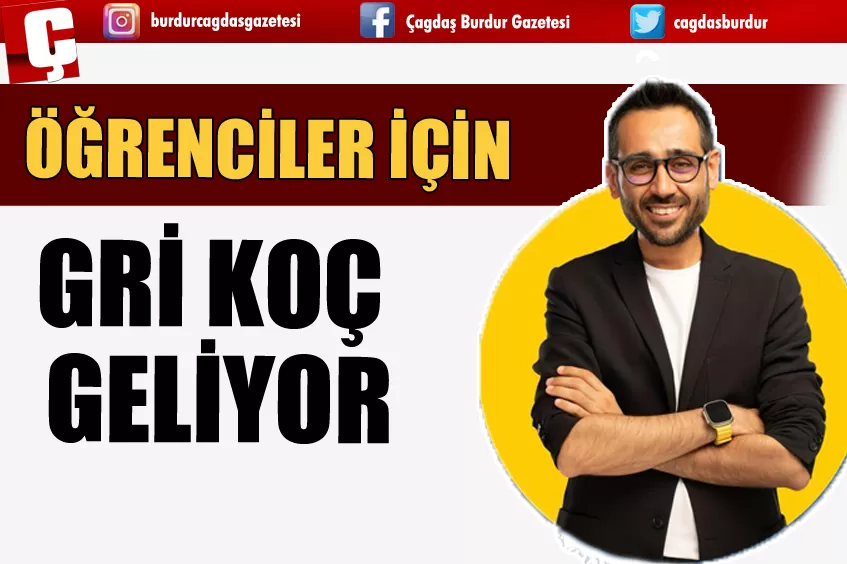 GRİ KOÇ ÖĞRENCİLER İÇİN  BUCAK’A GELİYOR