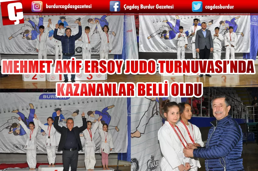 MEHMET AKİF ERSOY JUDO TURNUVASI’NDA KAZANANLAR BELLİ OLDU