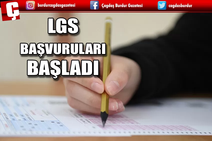 LGS BAŞVURULARI BAŞLADI