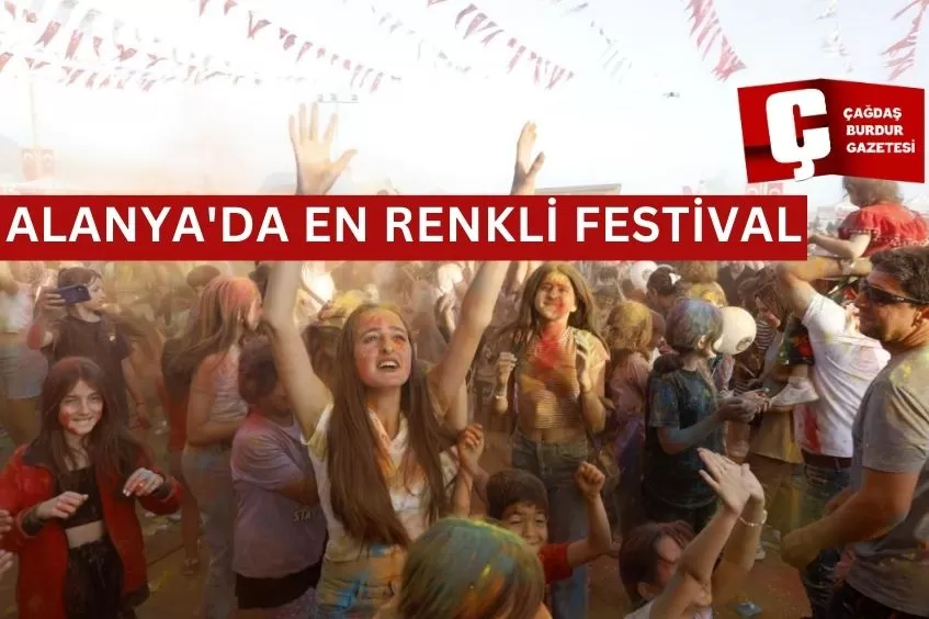 ALANYA'DA EN RENKLİ FESTİVAL