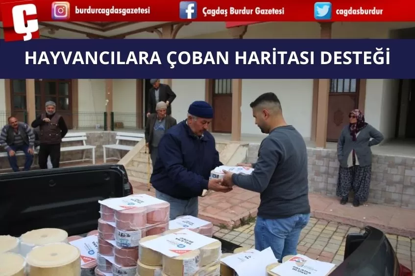 HAYVANCILARA ÇOBAN HARİTASI DESTEĞİ