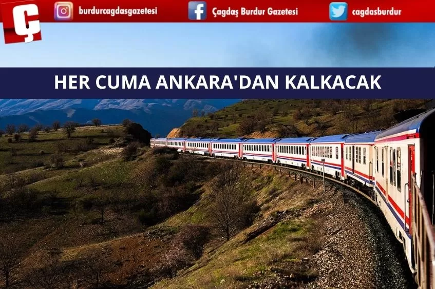 ANKARA-DİYARBAKIR TURİSTİK TRENİ YOLA ÇIKTI