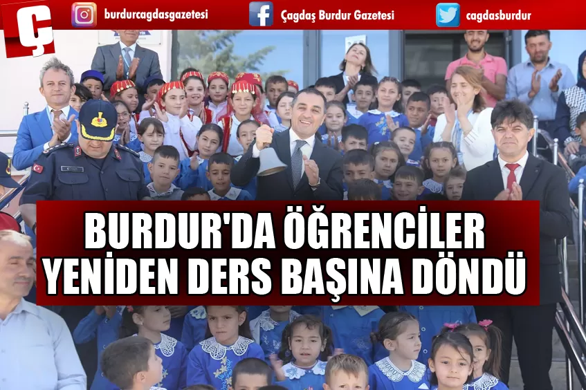 ARA TATİL SONA ERDİ! BURDUR'DA ÖĞRENCİLER YENİDEN DERS BAŞINA DÖNDÜ