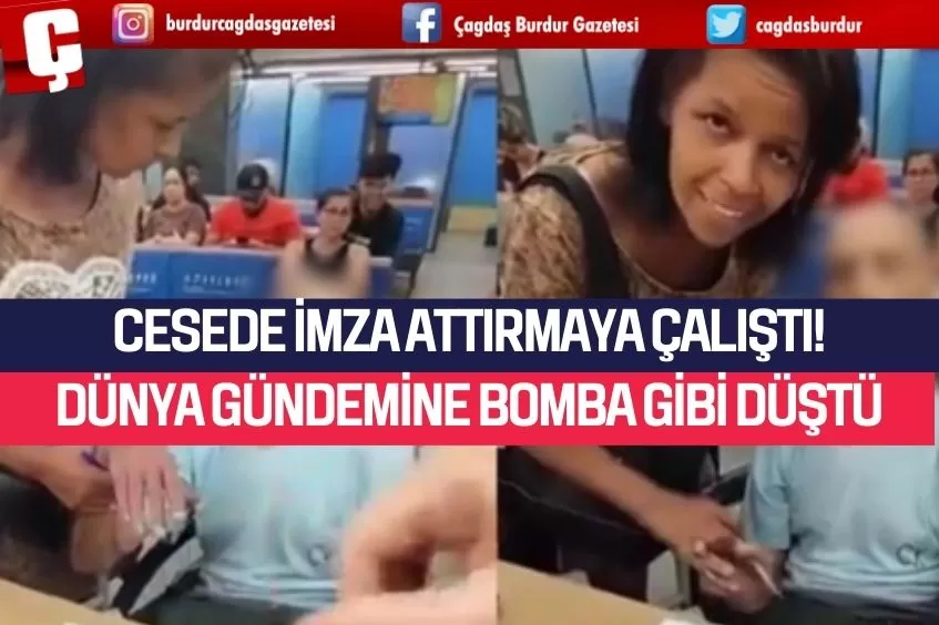 ÖLÜ AMCASINI KREDİ ÇEKMEYE GÖTÜRDÜ..İMZA ATTIRMAYA ÇALIŞTI! DÜNYA GÜNDEMİNE BOMBA GİBİ DÜŞTÜ