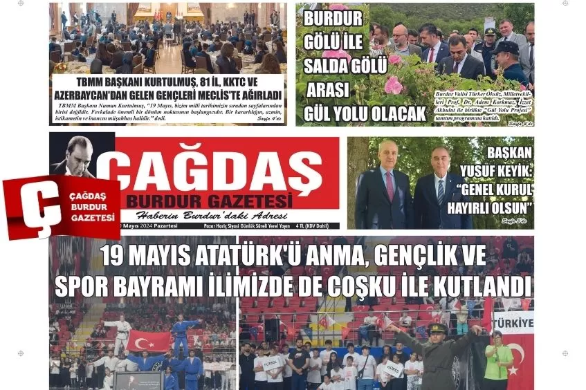 GAZETEMİZ 20 MAYIS 2024 TARİHLİ SAYISI