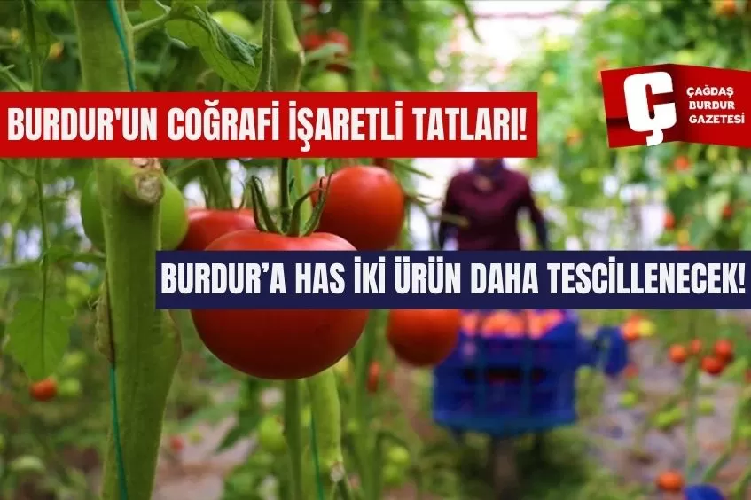 BURDUR'UN COĞRAFİ İŞARETLİ TATLARI!
