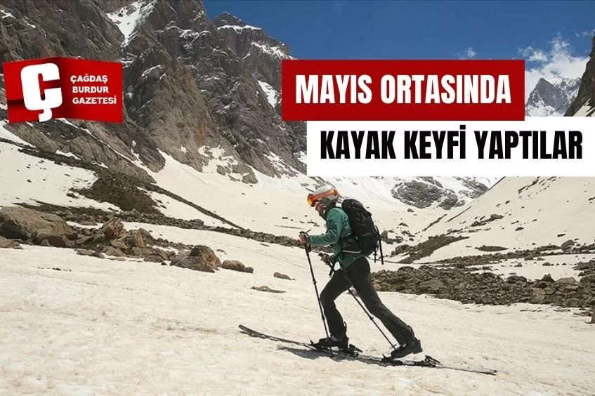 MAYIS ORTASINDA KAYAK KEYFİ