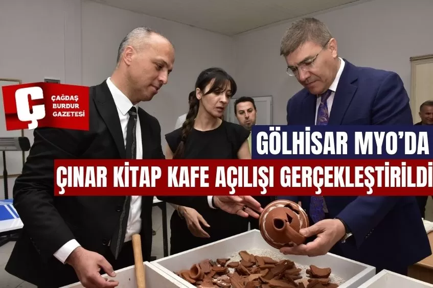 GÖLHİSAR MYO’DA ÇINAR KİTAP KAFE AÇILIŞI GERÇEKLEŞTİRİLDİ