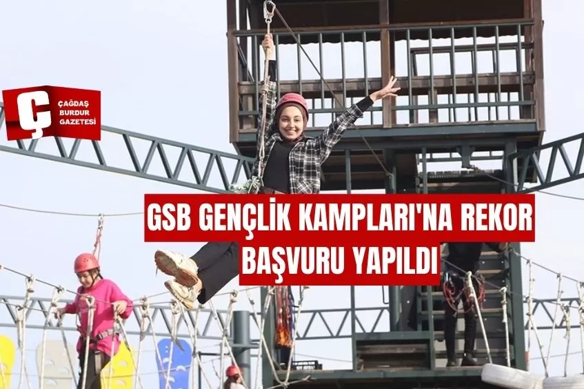 GSB GENÇLİK KAMPLARI'NA REKOR BAŞVURU YAPILDI
