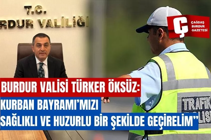 BURDUR'DA KURBAN BAYRAMI TEDBİRLERİ PLANLANDI