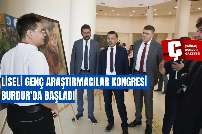 LİSELİ ARAŞTIRMACILAR BURDUR'DA BULUŞTU