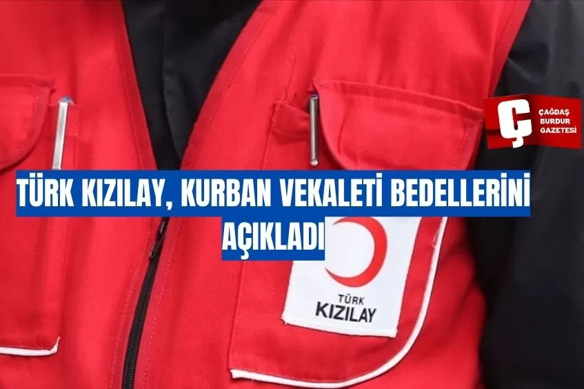 TÜRK KIZILAY, KURBAN VEKALETİ BEDELLERİNİ AÇIKLADI