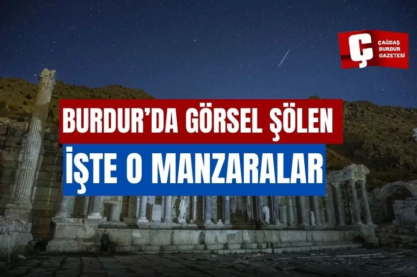 GÖKYÜZÜNÜN GÖRSEL ŞÖLENİ PSİDİA'NIN ANTİK KENTLERİYLE BİRLEŞTİ