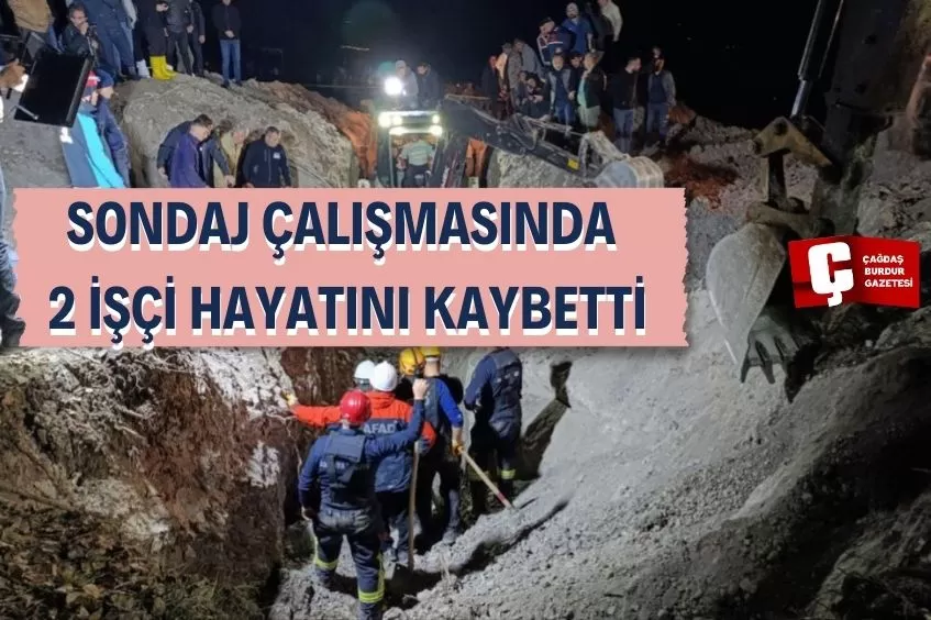 AMASYA'DA GÖÇÜK: 2 İŞÇİ HAYATINI KAYBETTİ
