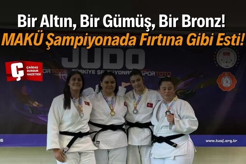 ŞAMPİYONANIN YILDIZLARI BURDUR'DAN ÇIKTI!