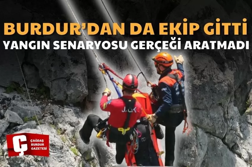 ORMAN YANGINI AFETİNE KARŞI SANİYELERLE YARIŞTILAR