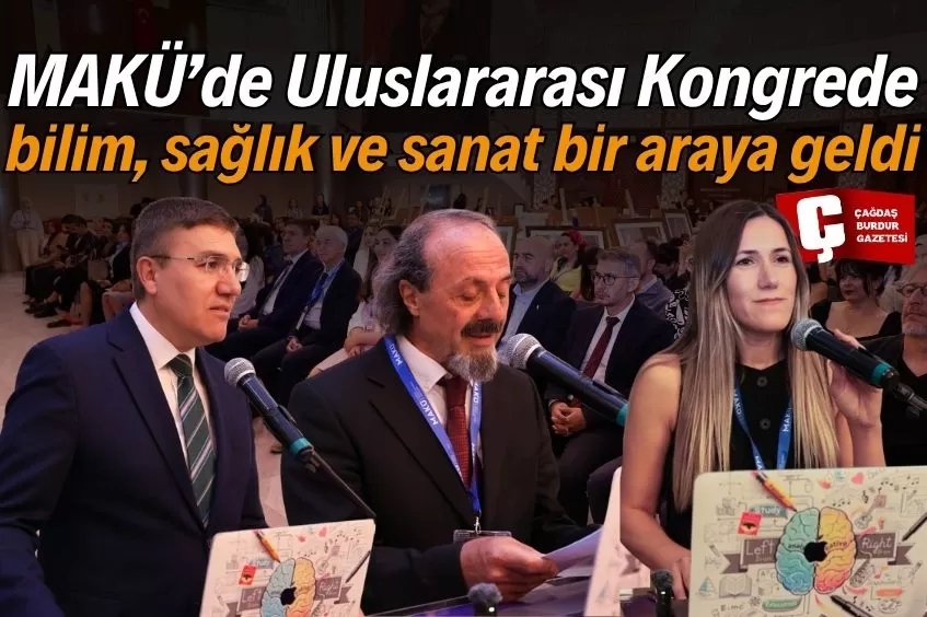 MAKÜ EV SAHİPLİĞİNDE DİSİPLİNLERARASI BİLİM, SAĞLIK VE SANAT KONGRESİ BAŞARIYLA TAMAMLANDI