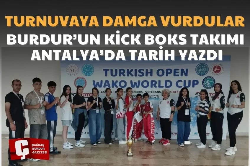 “BİZ BURDUR’DAN GELDİK!” DEDİLER, DÜNYA KUPASINDA MADALYALARI TOPLADILAR