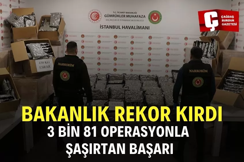 TİCARET BAKANLIĞI 5 AYDA 26 MİLYAR 449 MİLYON LİRA TUTARINDAKİ KAÇAKÇILIĞI ÖNLEDİ