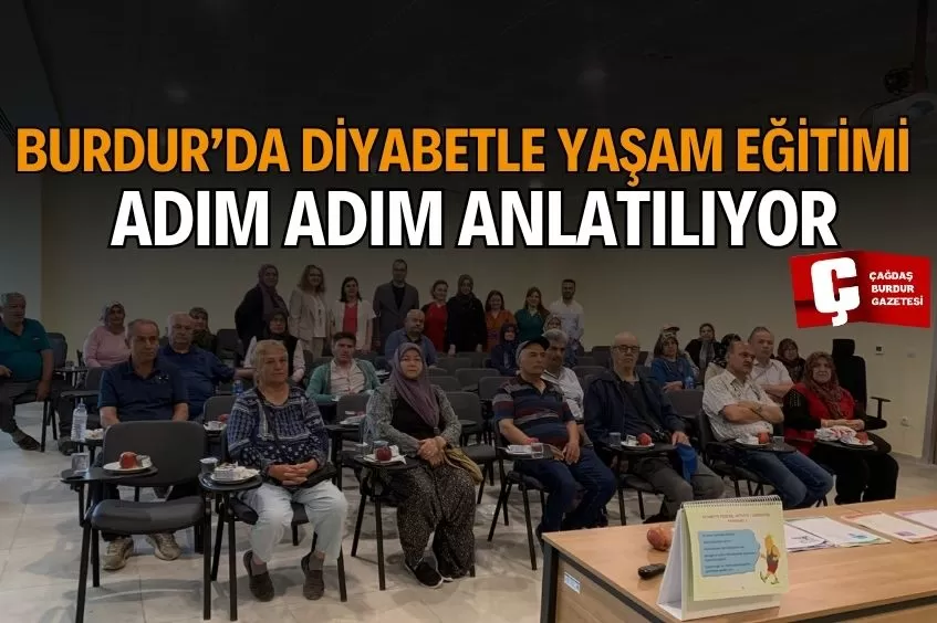 BURDUR’DA DİYABET EĞİTİMİ SÜRÜYOR