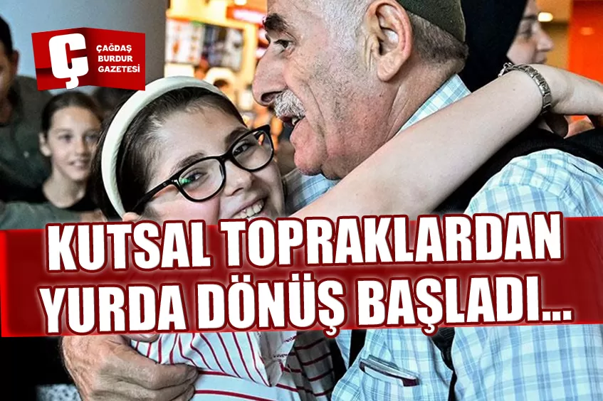 HACILAR YURDA DÖNÜYOR