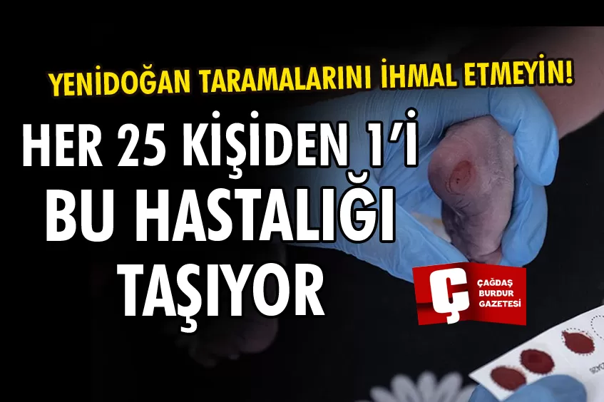 TÜRKİYE'DE HER 25 KİŞİDEN BİRİ FENİLKETONÜRİ TAŞIYICISI