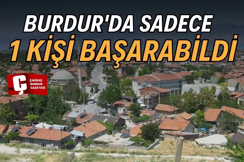 MİLYONLAR YARIŞTI, BURDUR DA ZİRVEDE YERİNİ ALDI!