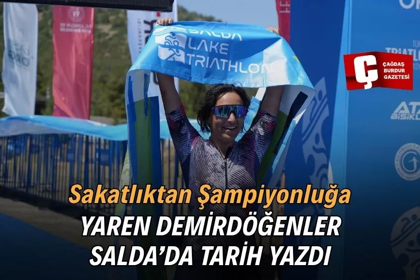 KADININ GÜCÜ SALDA GÖLÜ’NDE PARLADI: 