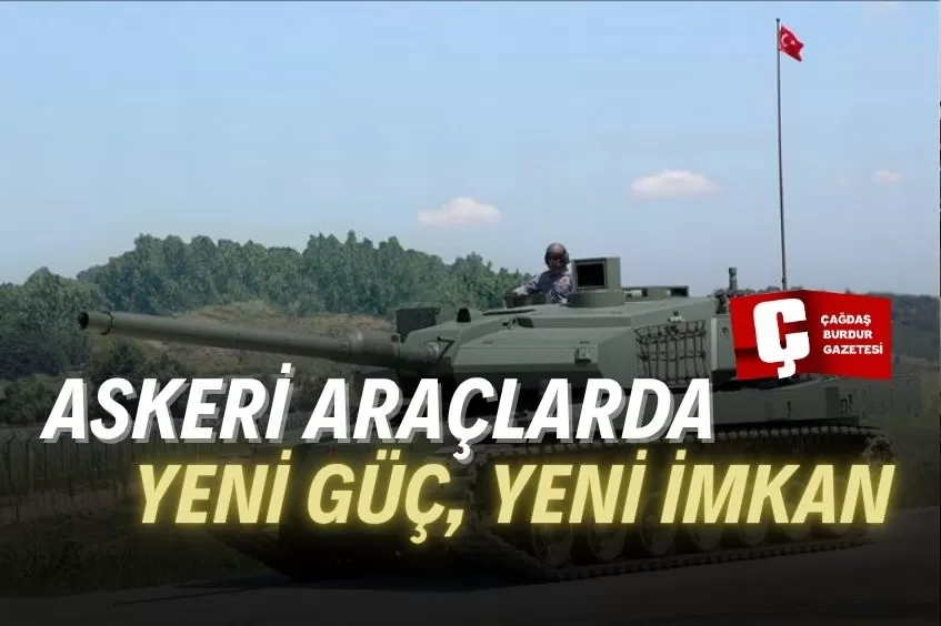 ASKERİ ARAÇLAR İÇİN YENİ HİBRİT GÜÇ GRUBU GELİYOR