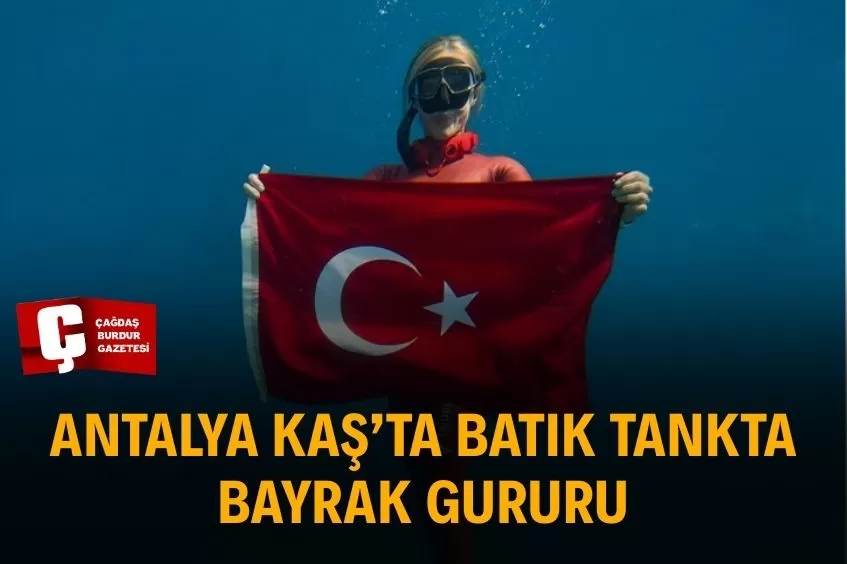 MİLLİ SPORCU ŞAHİKA ERCÜMEN, BATIK TANKTA TÜRK BAYRAĞINI DALGALANDIRDI