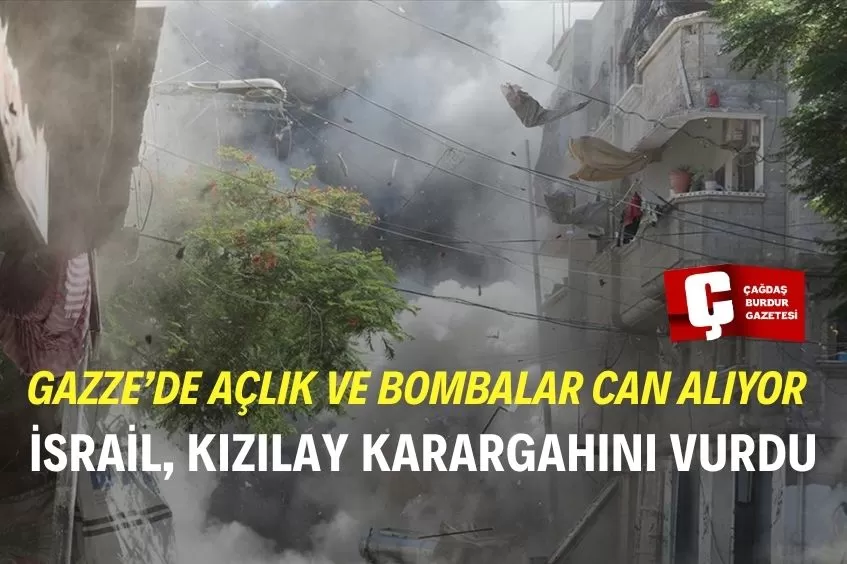 GAZZE’DE SAĞLIK KURULUŞLARI HEDEFTE