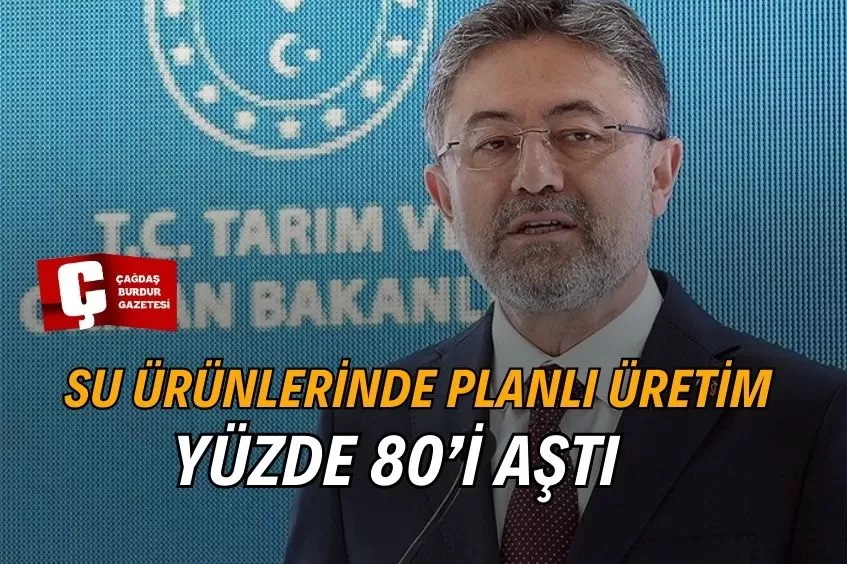 SU ÜRÜNLERİNDE ÜRETİM PLANLAMASINDA OLAN TÜR SAYISI 16'YA ÇIKTI