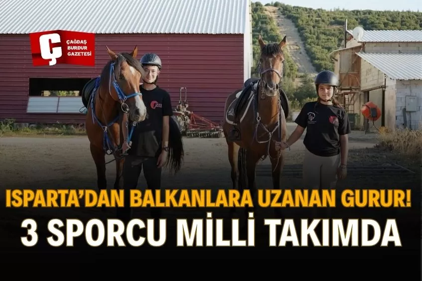 ISPARTALI GENÇ SPORCULAR, TÜRKİYE’NİN UMUDU OLDU! HEDEF: BALKAN ŞAMPİYONLUĞU