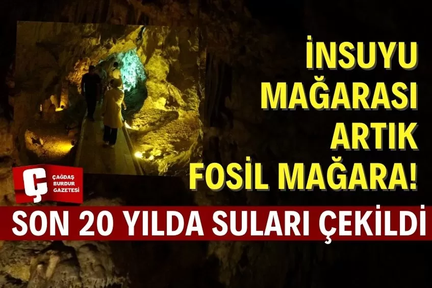 BURDUR İNSUYU SULARINI KAYBETSE DE ZİYARETÇİSİNİ KAYBETMEDİ