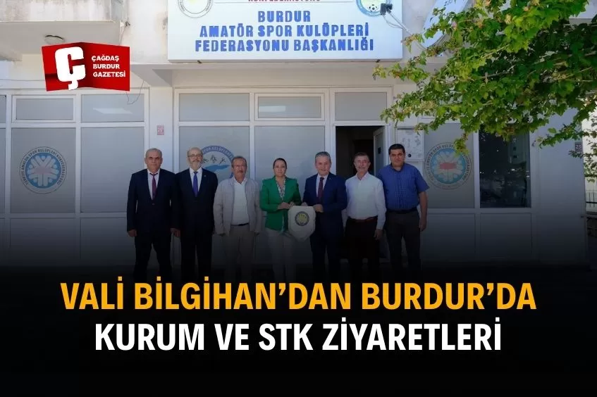 BURDUR VALİSİ, SPOR, SAĞLIK VE SANAYİ TEMSİLCİLERİYLE BULUŞTU