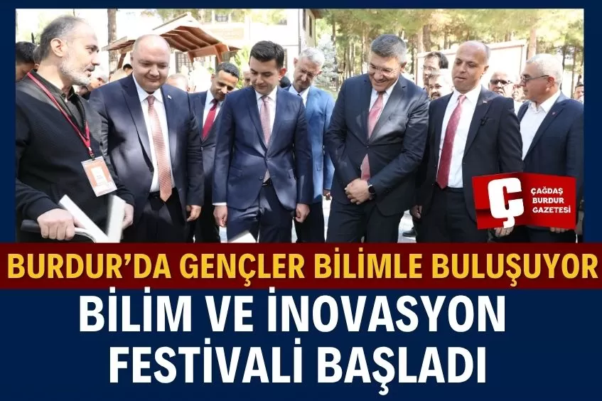 BURDUR’DA GÖLHİSAR BİLİM VE İNOVASYON FESTİVALİ BAŞLADI